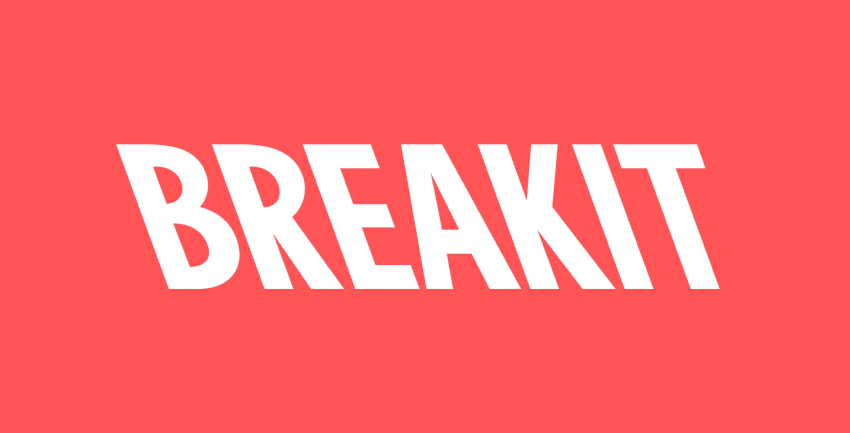 Logotyp för BREAKIT